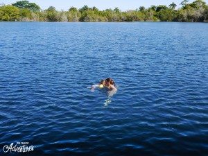 Le Cenote Azul de 90m de profondeur